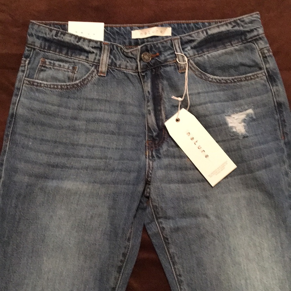 LOLA Distressed Midrise Boyfriend Jeans - Picture 6 of 8